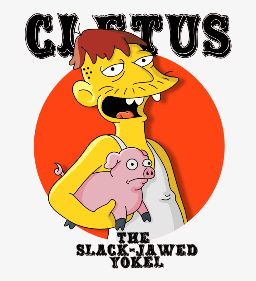Cartoon Redneck Pictures - Cletus The Slack Jawed Yokel, transparent png download