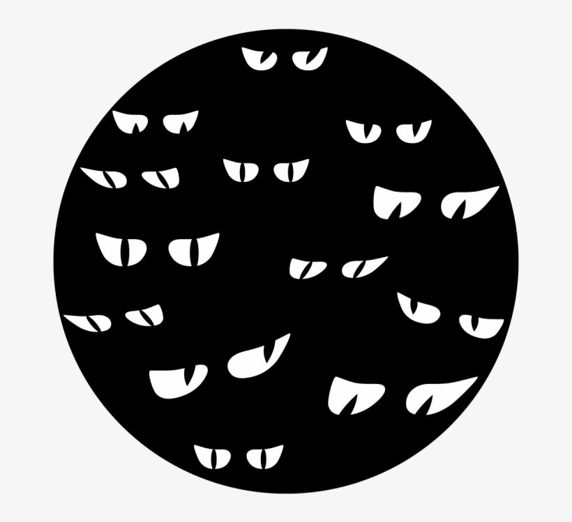 Evil Eyes - Apollo Evil Eyes Steel Gobo Ms-3034, transparent png download