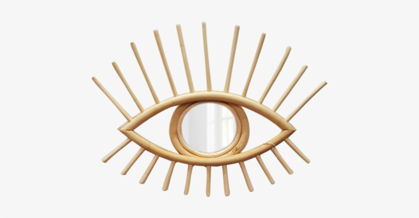 Evil Eye Natural Mirrors - Circle, transparent png download