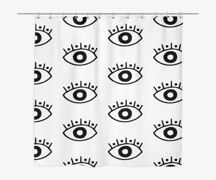 Evil Eye Shower Curtain - Throw Pillow, transparent png download