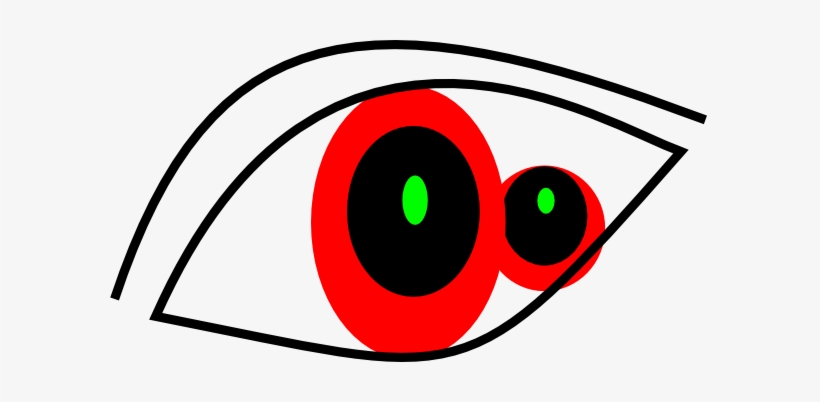 Red Eyes Clipart Transparent - Eye, transparent png download