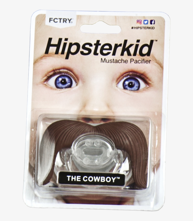Mustache Pacifier, Mustachifier, The Cowboy, Handlebar - Jailbreak Mustachifier - The Gentleman Mustache Pacifier, transparent png download