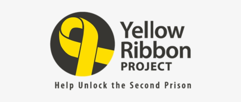 Yellow Ribbon Prison Run - Yellow Ribbon Project Logo, transparent png download