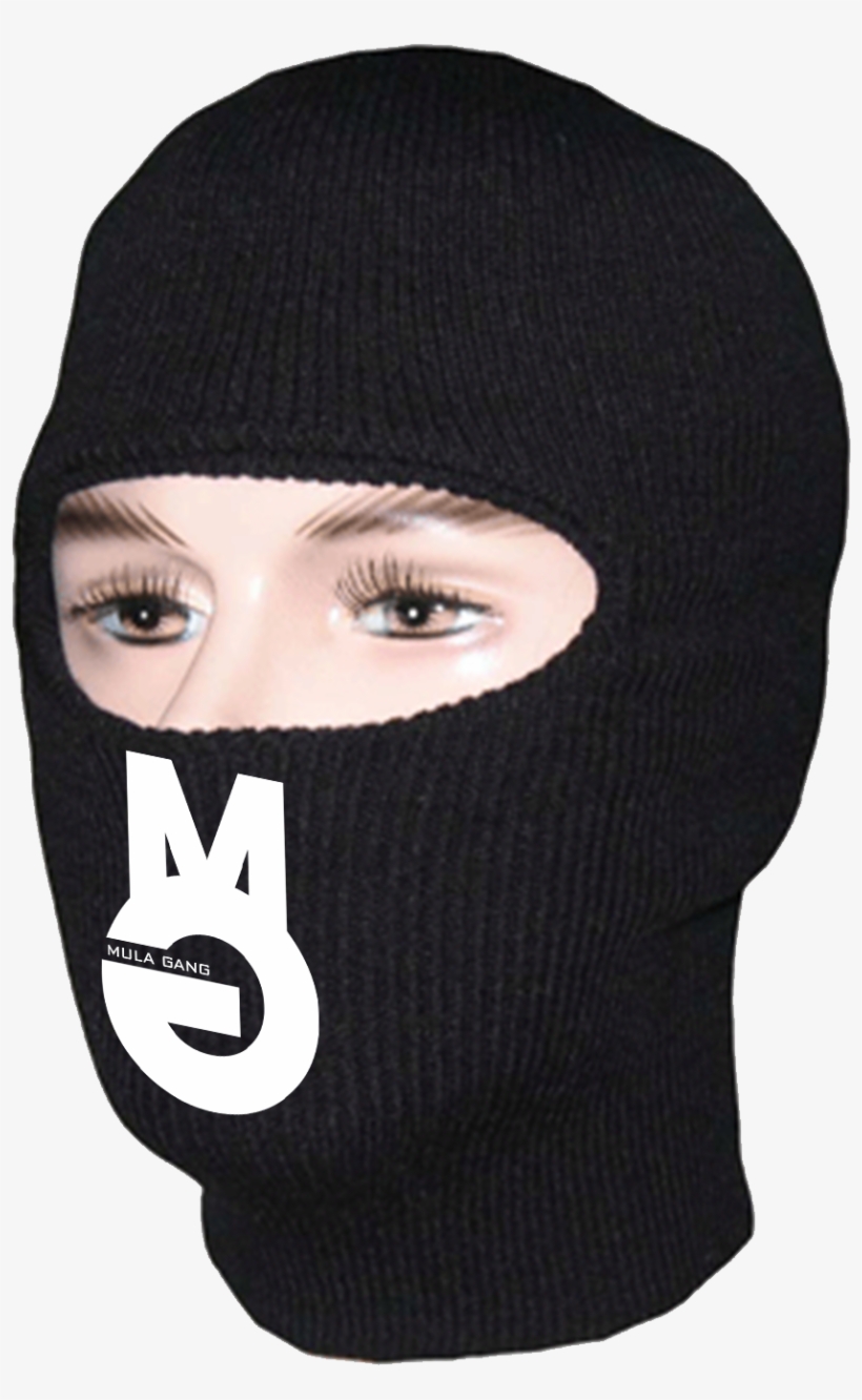 Image Of " Mula Gang Ski Mask " - Black Ski Mask, transparent png download