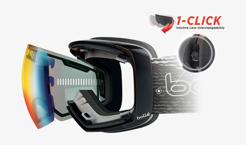Easily Replace The Lens And Ride As Though Nothing - Bolle Virtuose, transparent png download