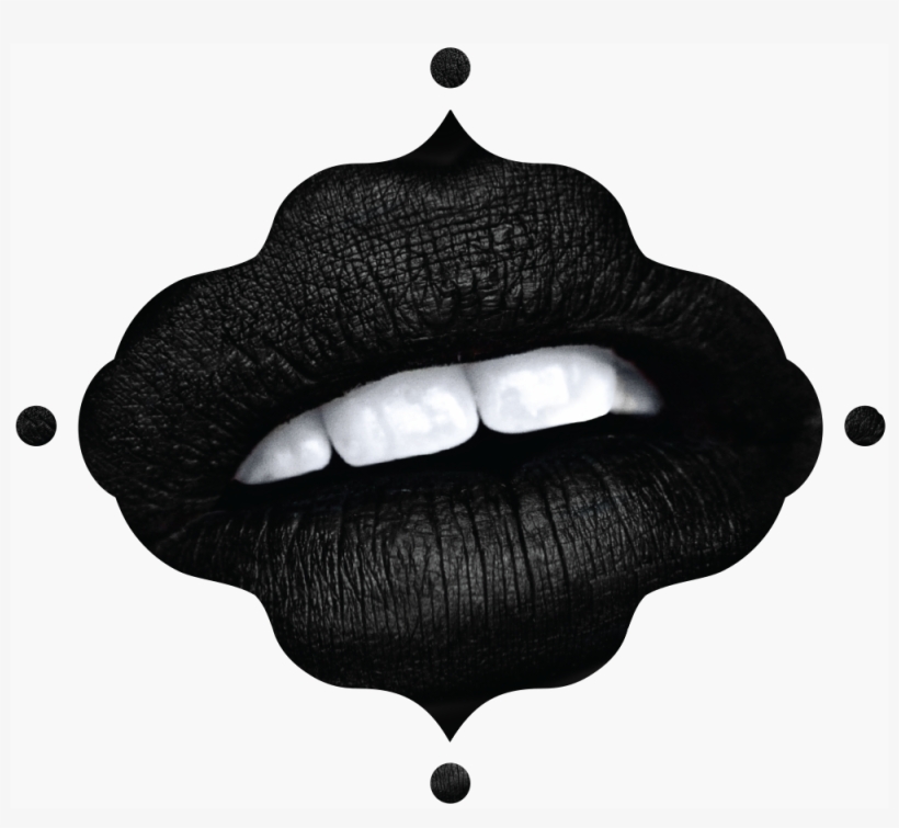 Yeezus Drawing Dark Lip - Cosmetics, transparent png download