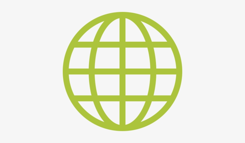 Websites - Glyphicon Globe, transparent png download