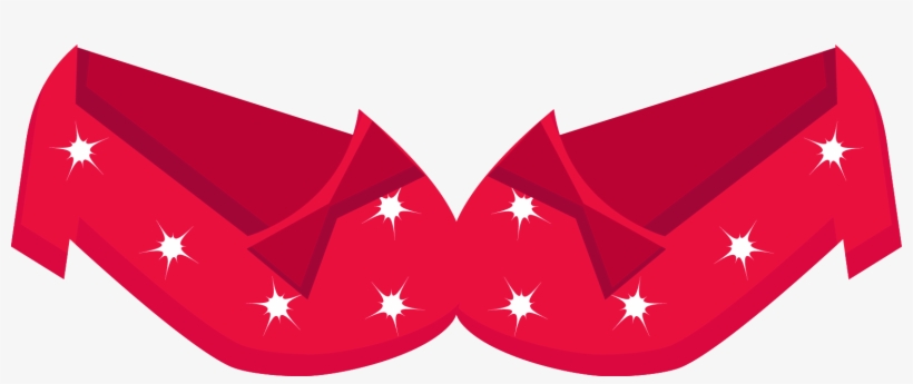 Ruby Slippers Clip Art - Wiz Of Oz Clipart, transparent png download