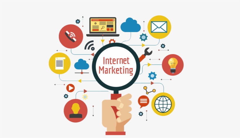 Internet Marketing Company In India - Web Marketing Design Png, transparent png download
