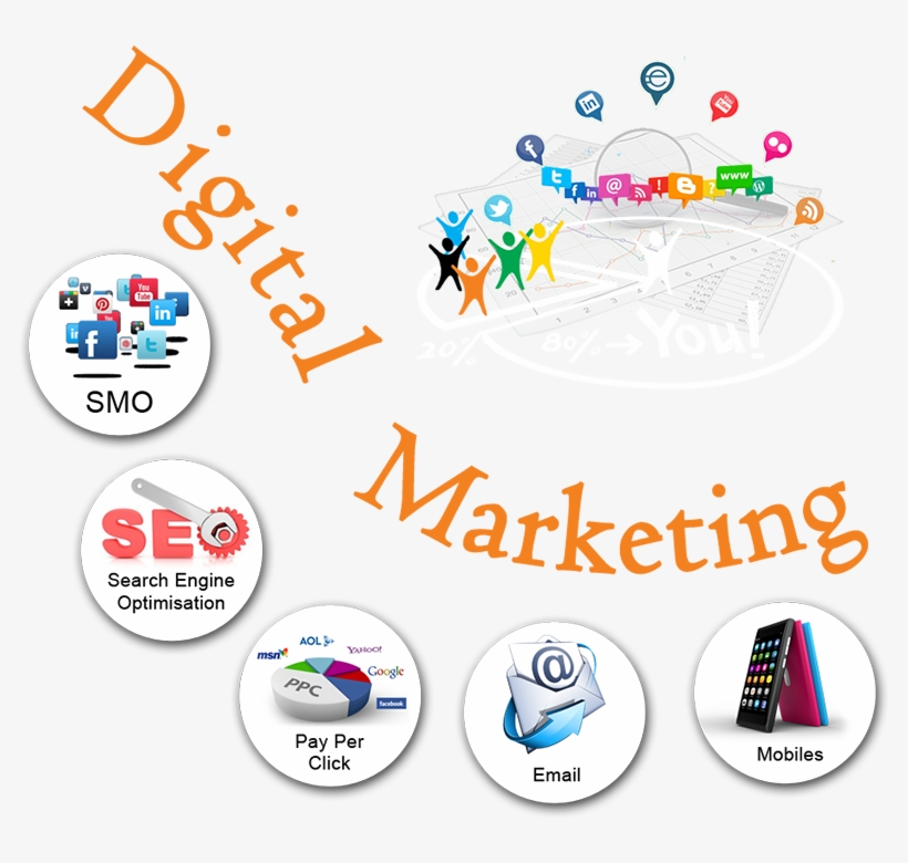 Digitm1 - Digital Marketing Images Png, transparent png download