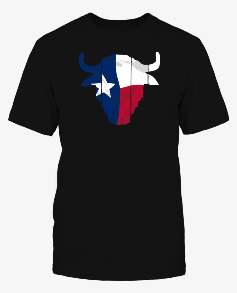 Texas Buffalo Skull Flag T Shirts T-shirt, Texas Buffalo - Iowa Hawkeyes, transparent png download