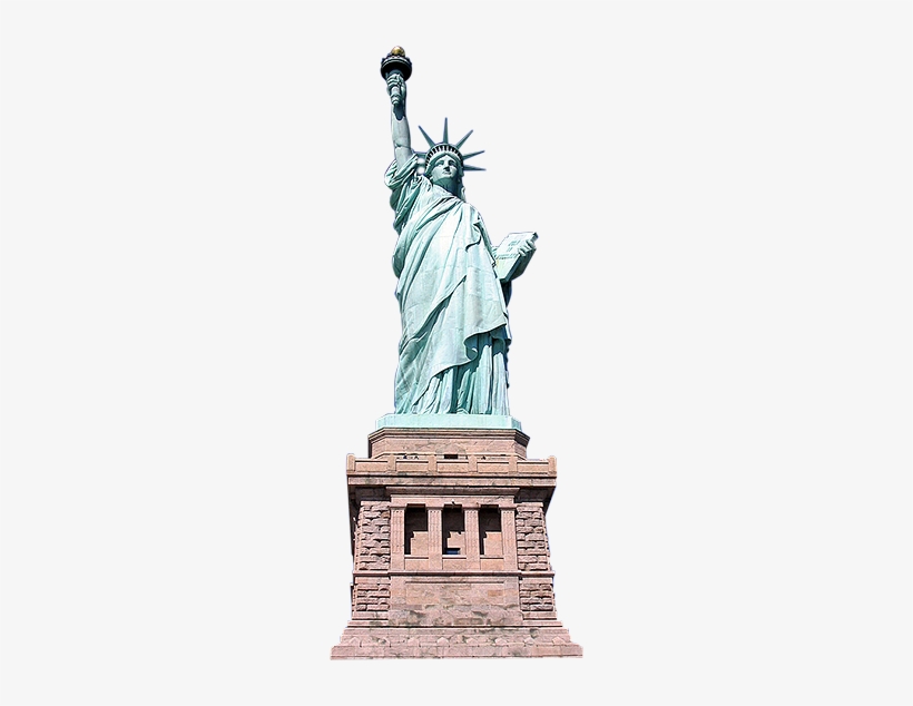 Clip Library Stock Th July Free On Dumielauxepices - Statue Of Liberty, transparent png download