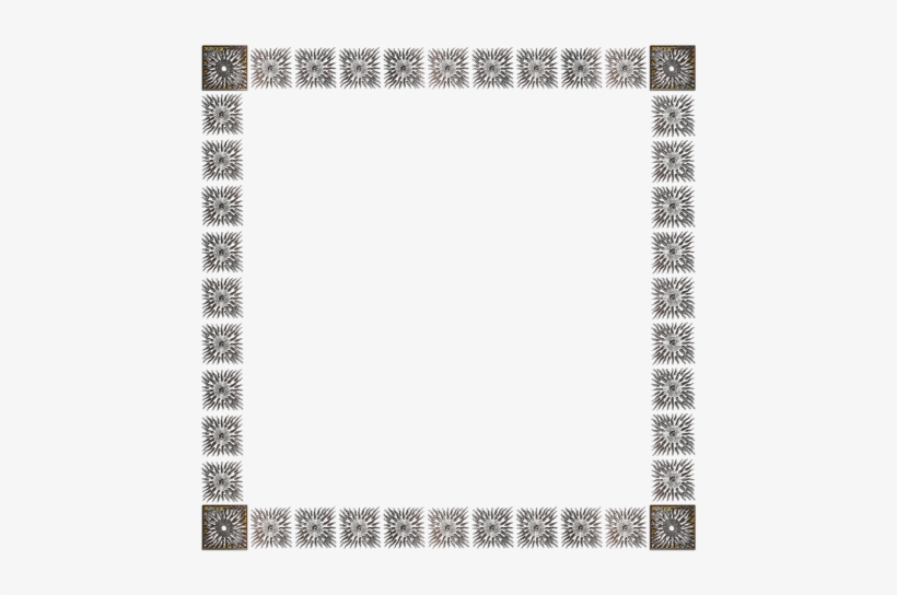 Frame,photo Background, - Cadre Photo Design Carré Alu Brossé Square Present, transparent png download