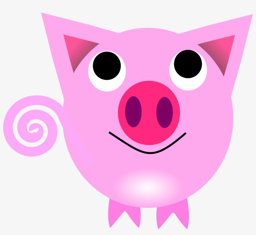 Zodiac Clipart Free For Download - Custom Cartoon Pig Pillow Case, transparent png download