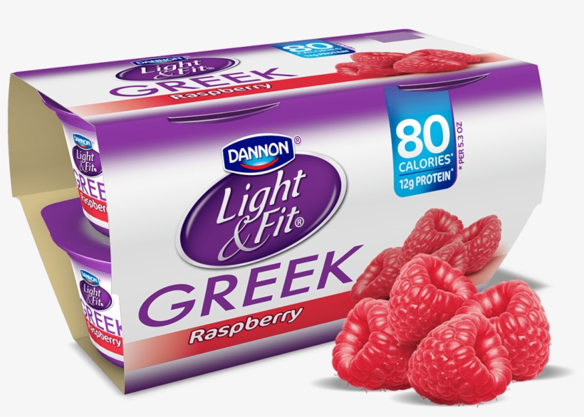 Greek Yogurt Raspberry - Dannon Greek Yogurt Raspberry, transparent png download