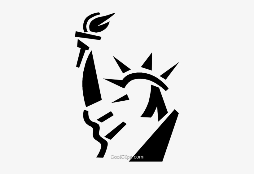 Liberty Clipart Clear - Clip Art Statue Of Liberty No Background, transparent png download