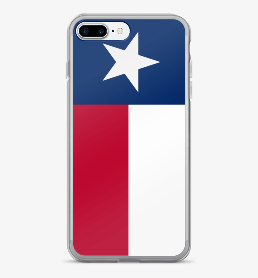 Texas Flag Iphone 7/7 Plus Case - Mobile Phone Case, transparent png download