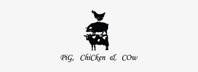 A Pig, Chicken & Cow Scarf Film - Pig Chicken & Cow, transparent png download