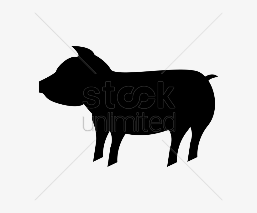 Silhouette Clipart Silhouette Cattle Clip Art - Silhouette, transparent png download