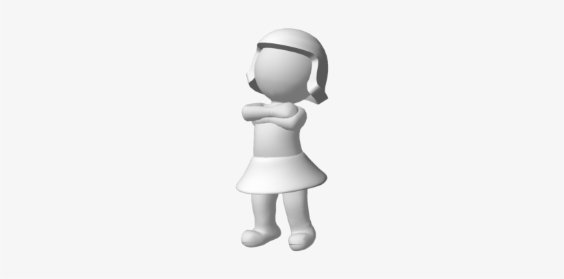 Hey Thanks For Stopping By, Here Are Some Free 3d Cutie - Free 3d Character Png, transparent png download