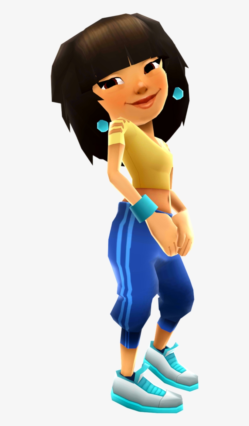 Mina - Ez Subway Surfers Characters, transparent png download