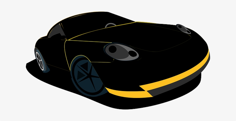 Cross, Car, Vector, Sports, Driving, Public, Domain - Car, transparent png download