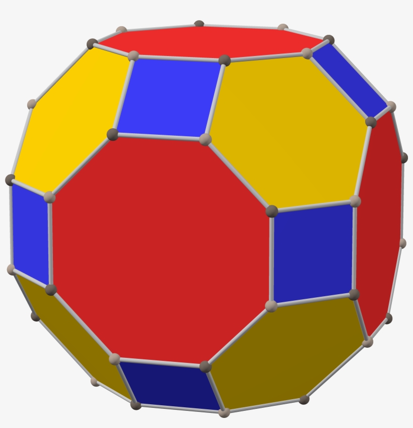 Polyhedron Great Rhombi 6-8 Max - Polyhedron, transparent png download