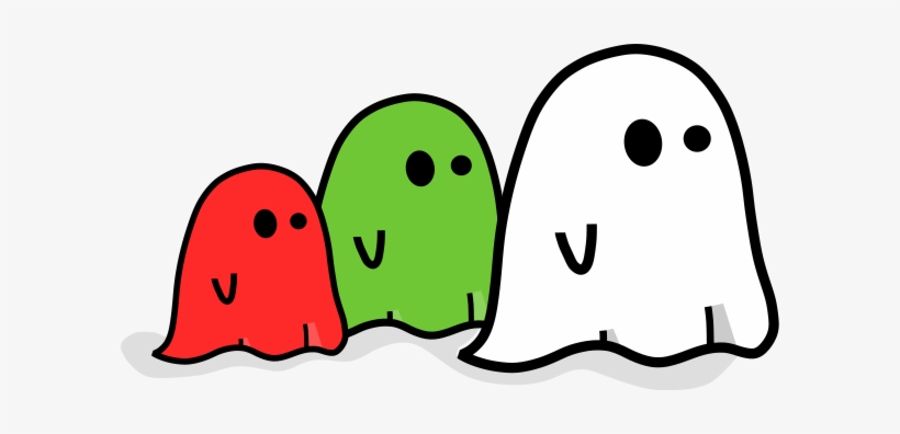 Halloween Cute Ghost Clipart - Ghost Clipart, transparent png download