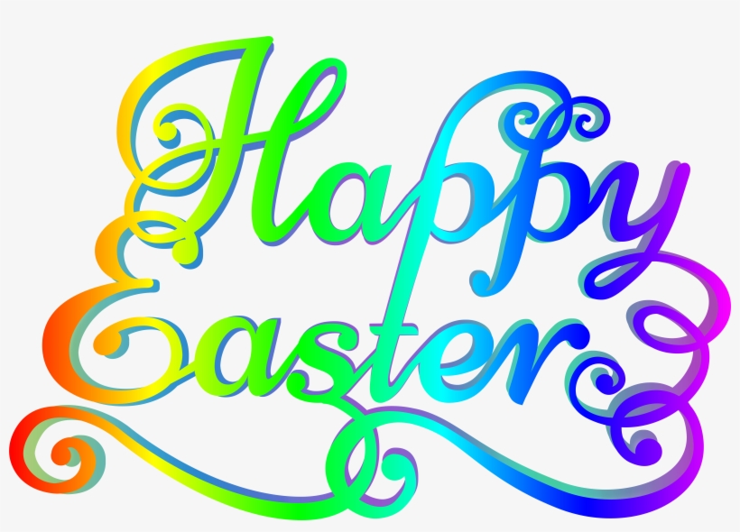 Happy Png Clip Art Image Gallery Is - Clip Art Happy Easter, transparent png download