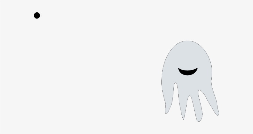 Free Vector Ghost Clip Art - Clip Art, transparent png download