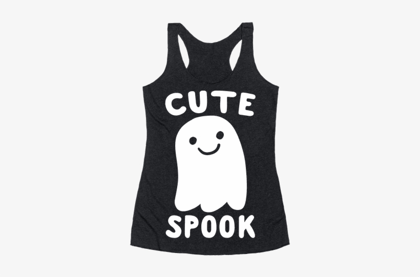 Ghost Racerback Tank Top - Active Tank, transparent png download