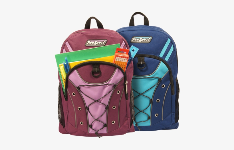 Backpacks And School Supplies Transparent, transparent png download