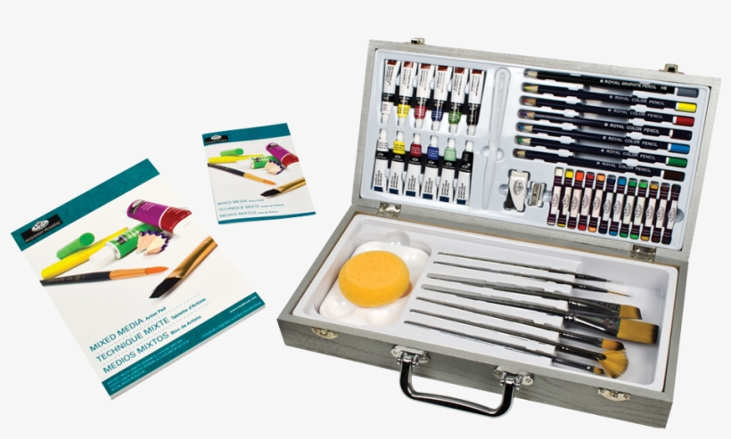 Royal & Langnickel Zen Mix Media Art Set - Michaels Acrylic Paint Sets, transparent png download