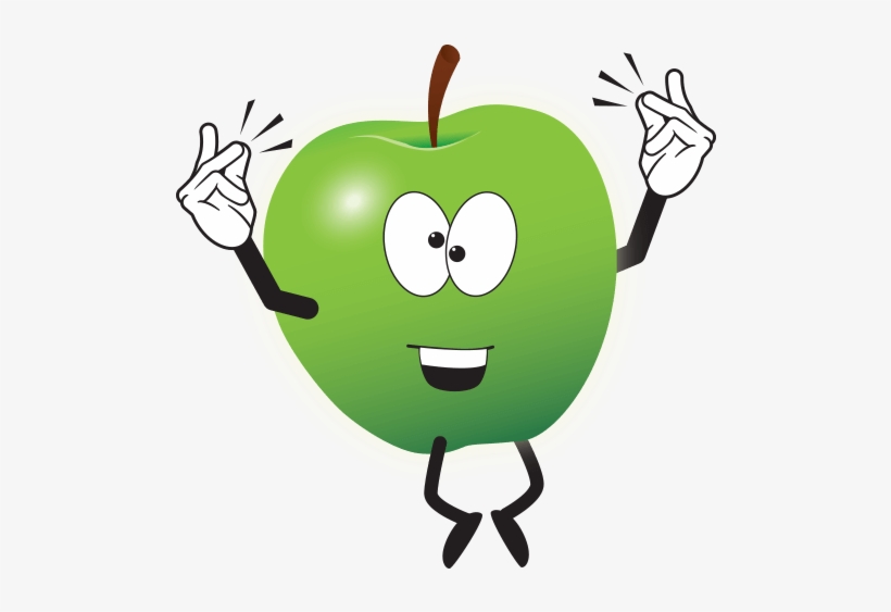 Expand To Explore - Cartoon Green Apple Png, transparent png download
