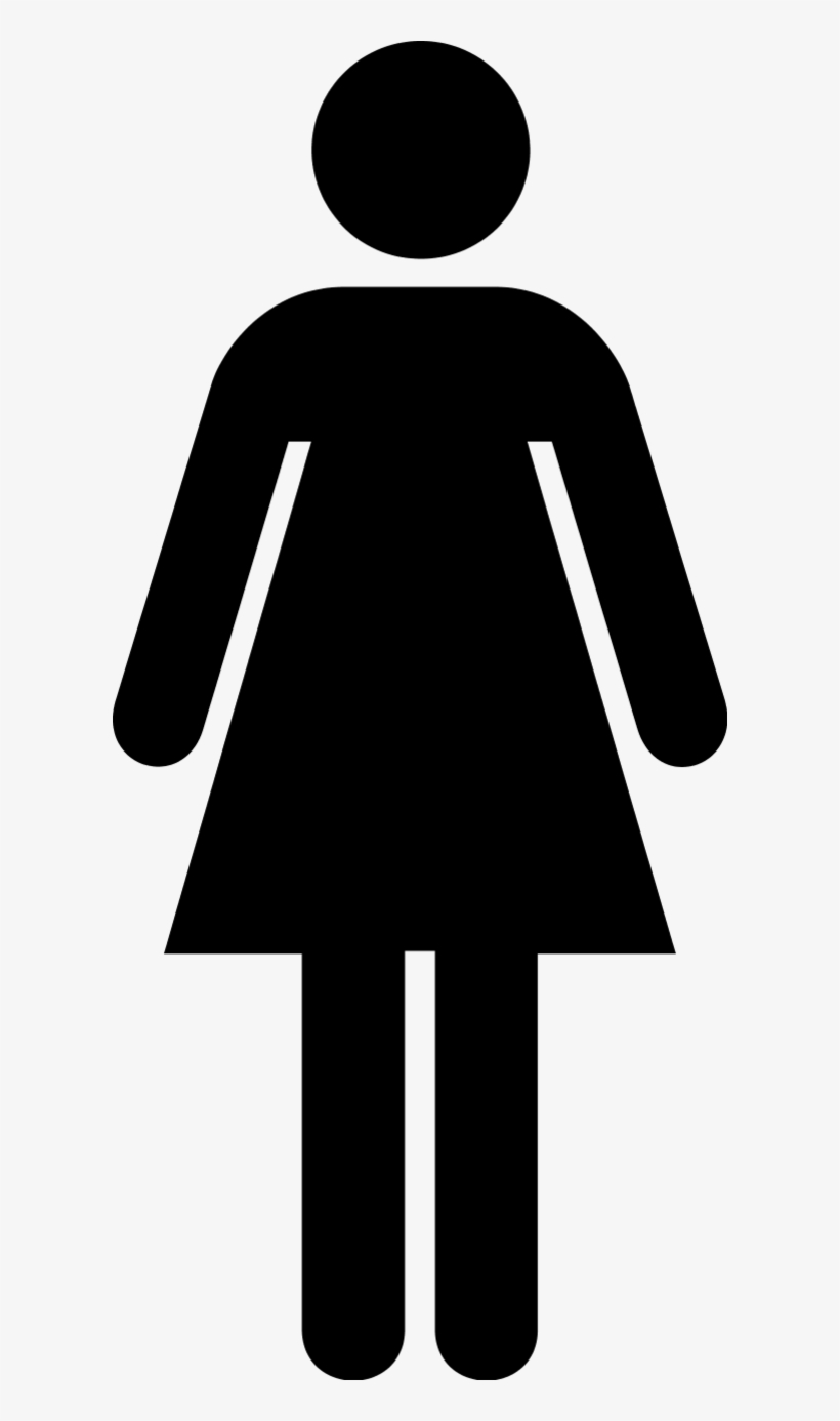Bathroom Sign Man Free Download Clip Art Free Clip - Woman Bathroom Sign, transparent png download