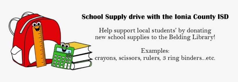 School Supply Drive - Epilepsy Support Centre, transparent png download