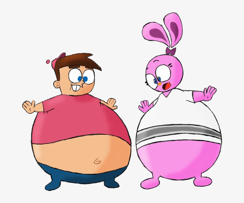 Fat Timmy Turner And Yin Bloated-tr407 - Timmy Turner Toy, transparent png download