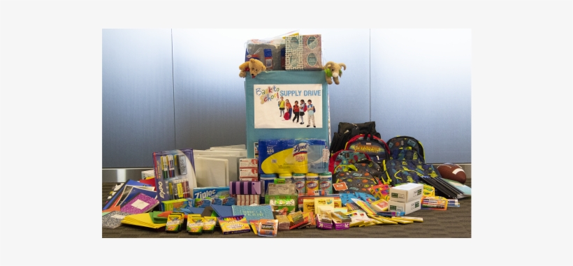 Actioneters Collected School Supplies For Back To School - School, transparent png download