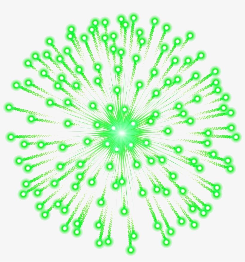 Transparent Png Image Gallery Yopriceville High View - Green Fireworks Transparent, transparent png download