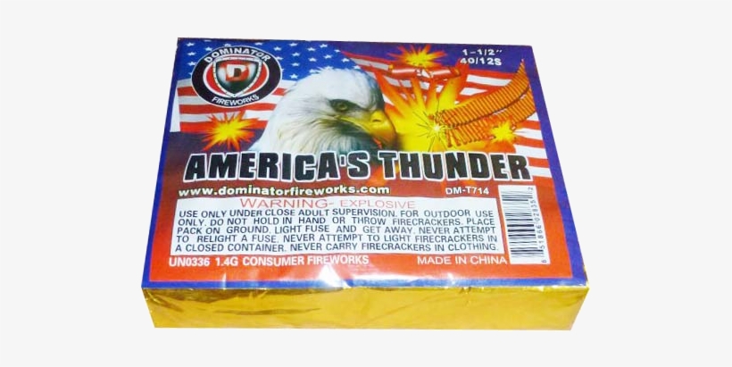 Dominator Firecrackers 16's 40 Pack - Box, transparent png download