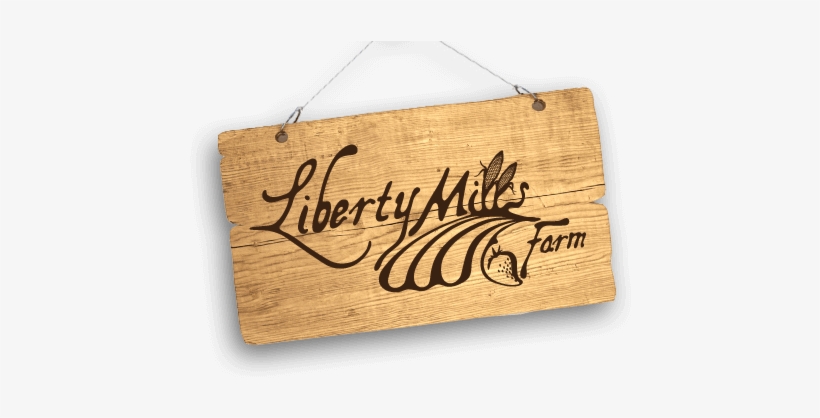 Liberty Mills Farm Logo Virginia's Largest Corn Maze - Calligraphy, transparent png download