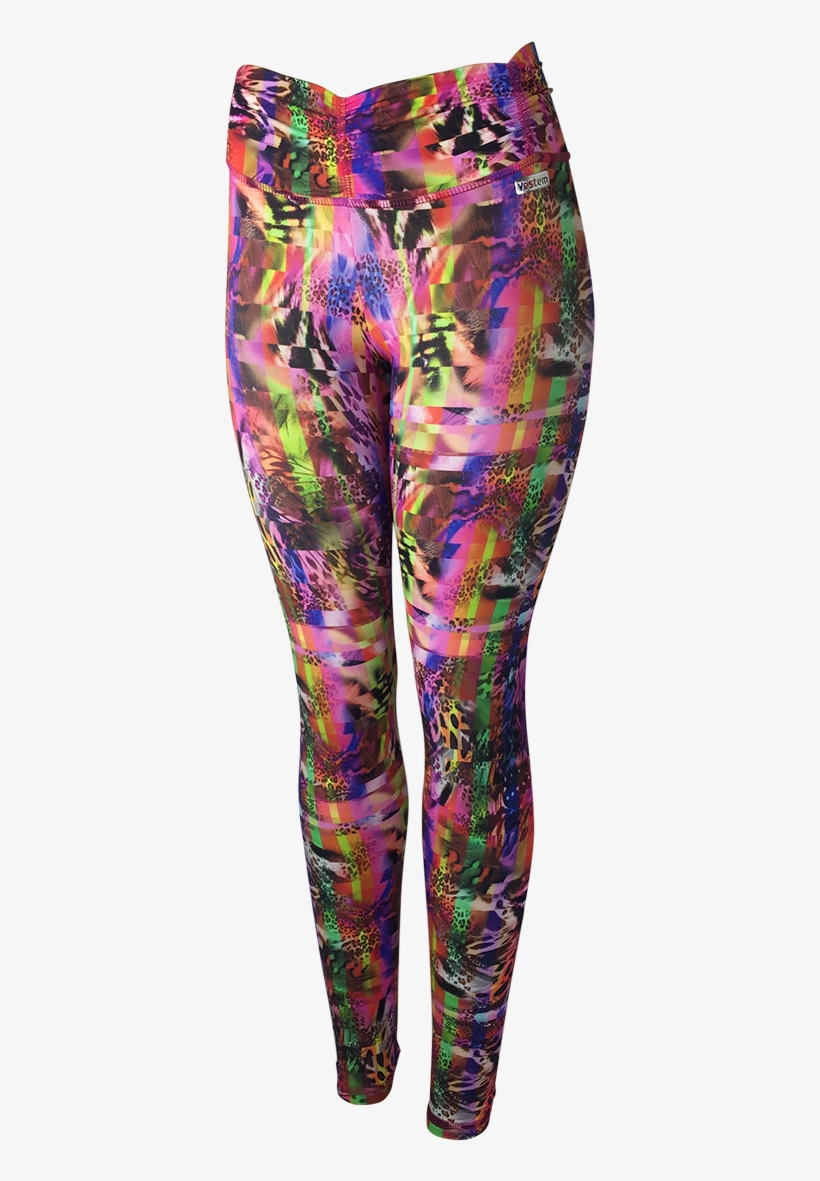 Animal Print Leggings - Leggings, transparent png download