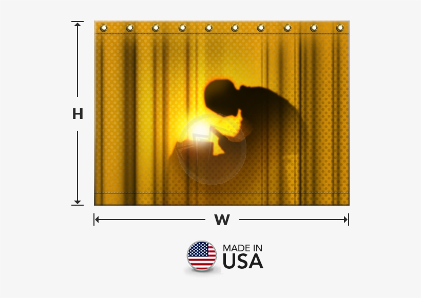 Welding Curtains - Curtain, transparent png download