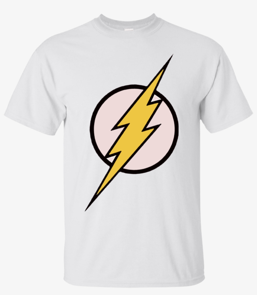 The Flash Lightning Bolt Logo T Shirt Hoodie Sweater - Flash Logo Coloring Page, transparent png download