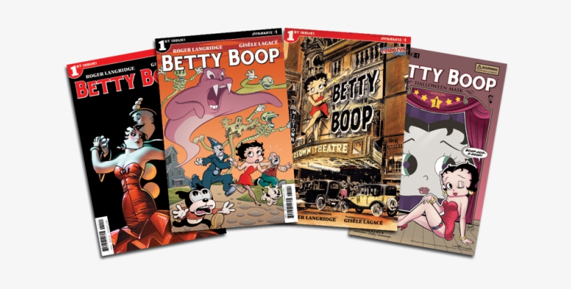 Betty Dynamite Issue1 Collection Smaller - Betty Boop, transparent png download