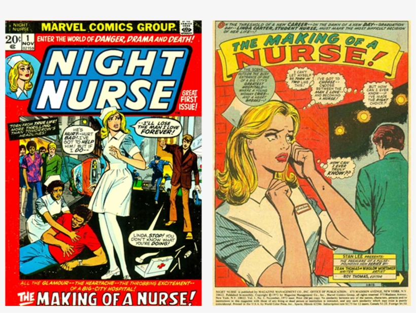 Nurses As Super Heroines - Night Nurse, transparent png download
