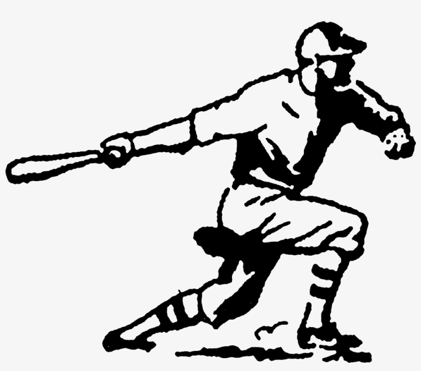Digital Stamp Design - Vintage Baseball Clip Art, transparent png download