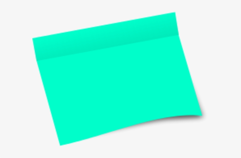 Consumo De Comida Rápida On Emaze - Color Post It Png, transparent png download