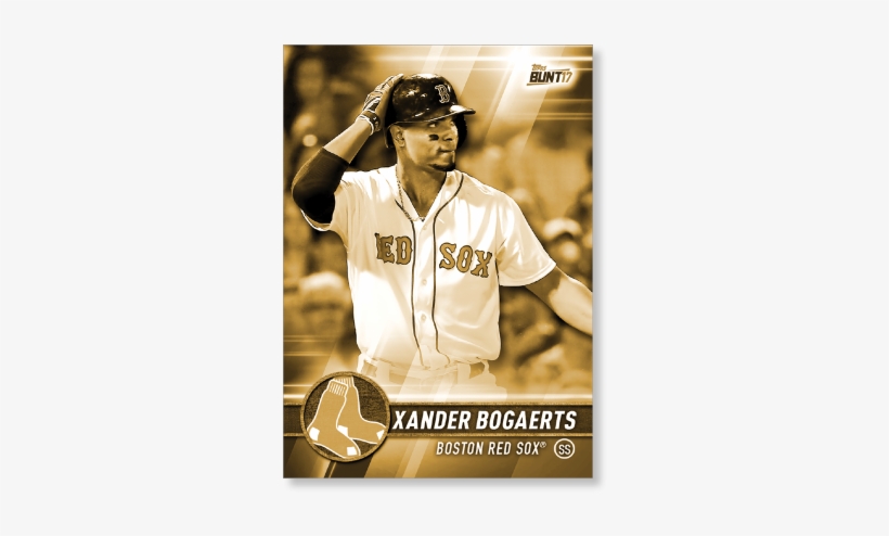 Xander Bogaerts 2017 Topps Bunt Baseball Base Cards - Baseball, transparent png download
