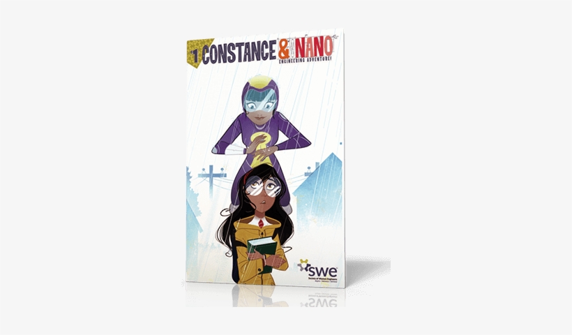 Comic Book Cover - Constance And Nano, transparent png download